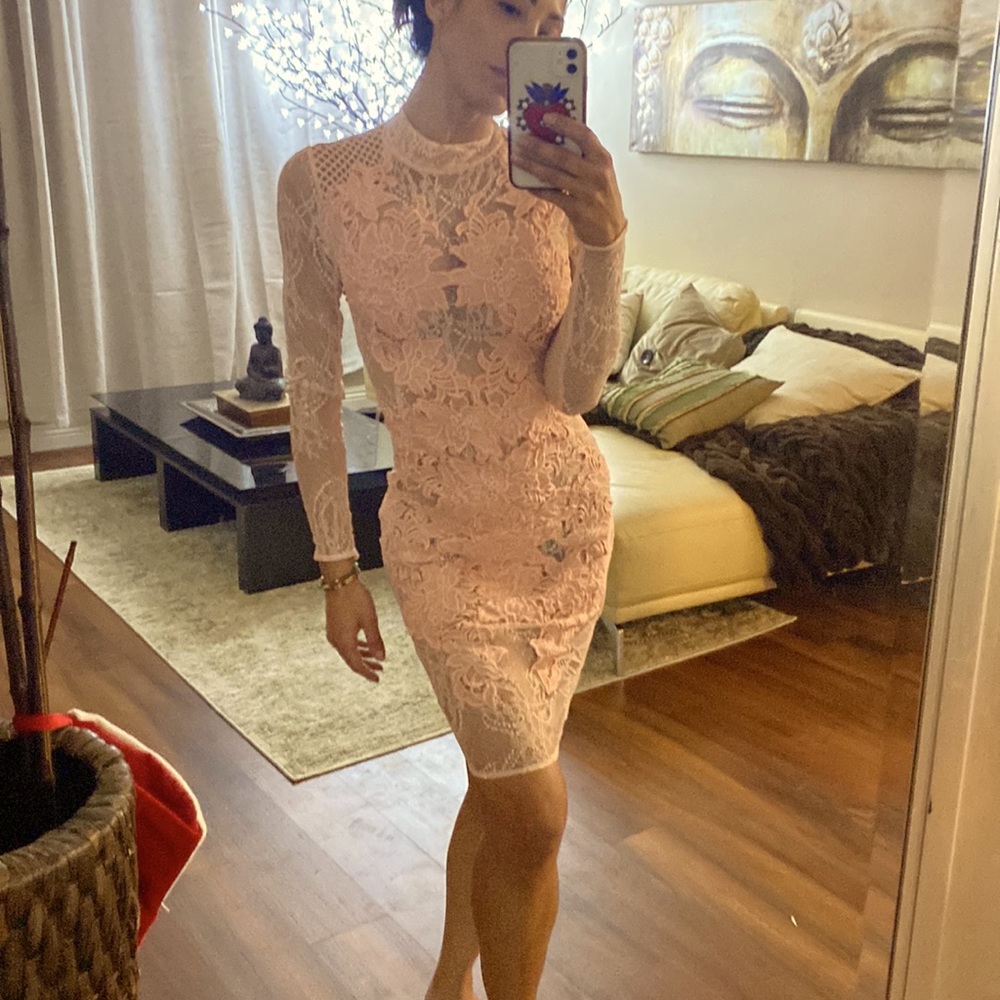Brand new house of cb lace dress